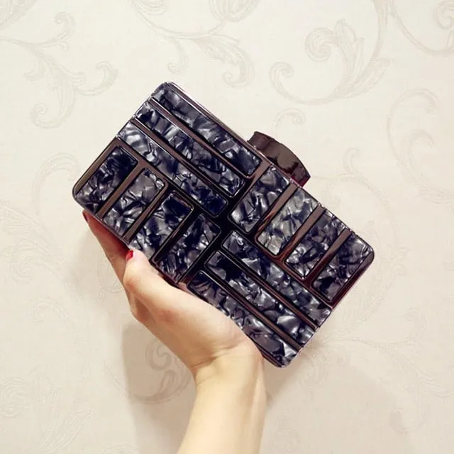 Acrylic Decoration Clutch