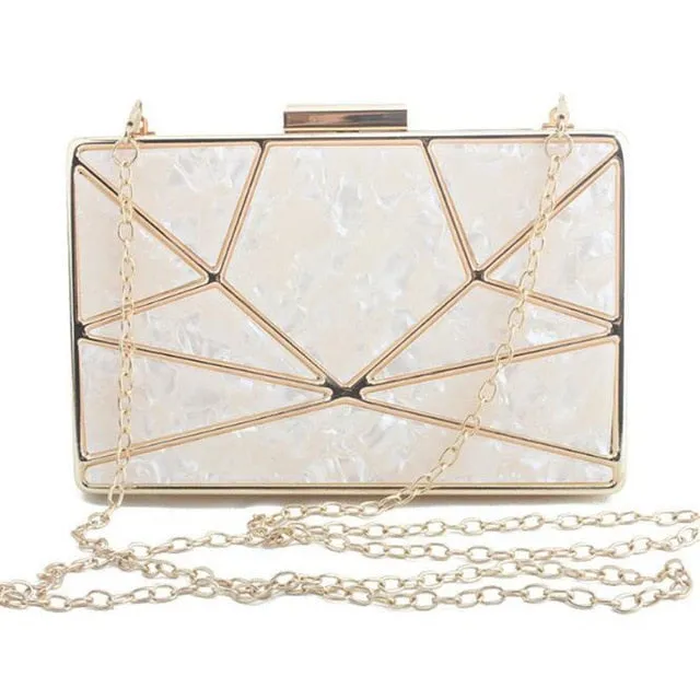 Acrylic Decoration Clutch