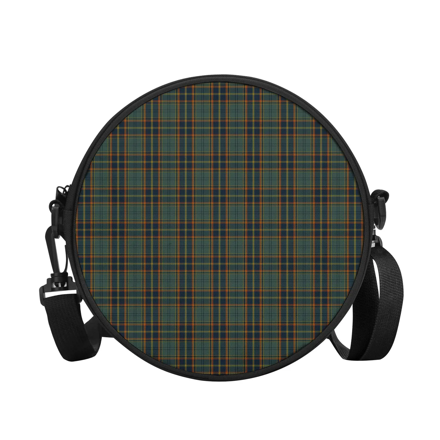 Antrim County Ireland Tartan Round Satchel Bags