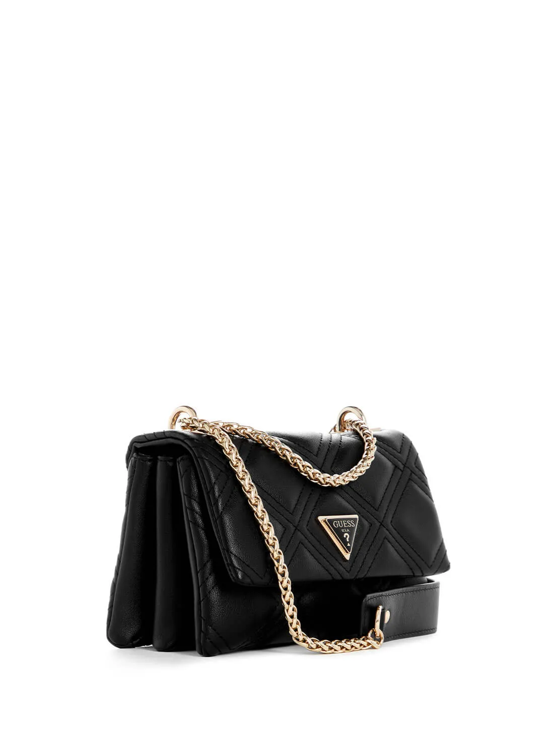 Black Deesa Mini Crossbody Bag