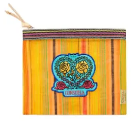 Consuela Elena Patch Slim Zip Pouch