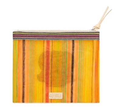 Consuela Elena Patch Slim Zip Pouch