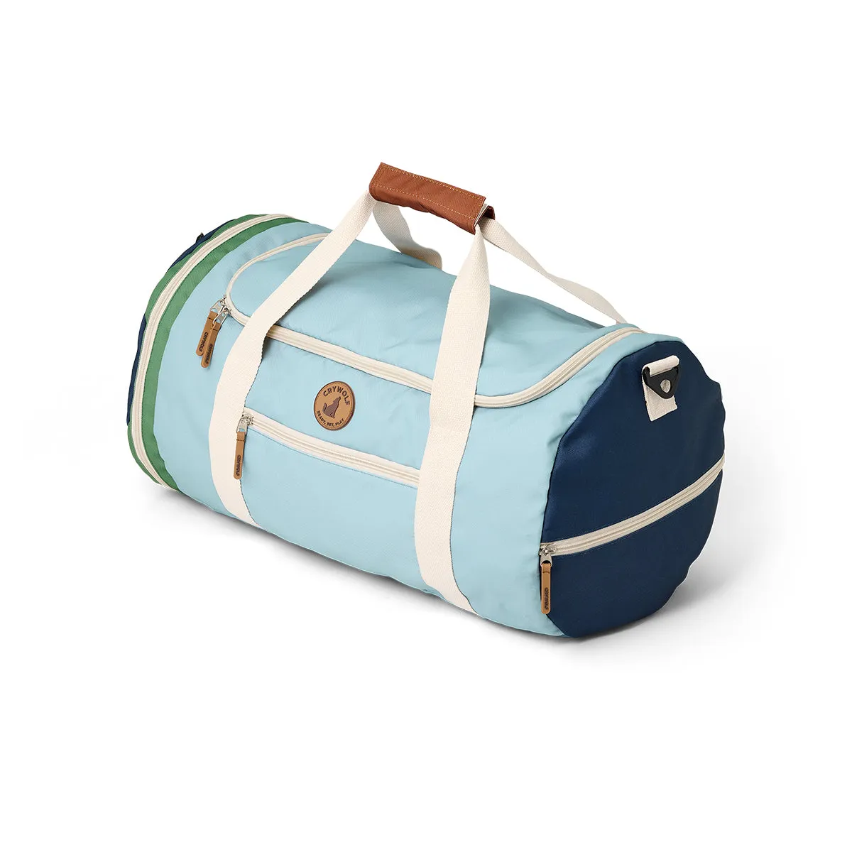 CRYWOLF PACKABLE DUFFEL - OCEAN COLOUR BLOCK