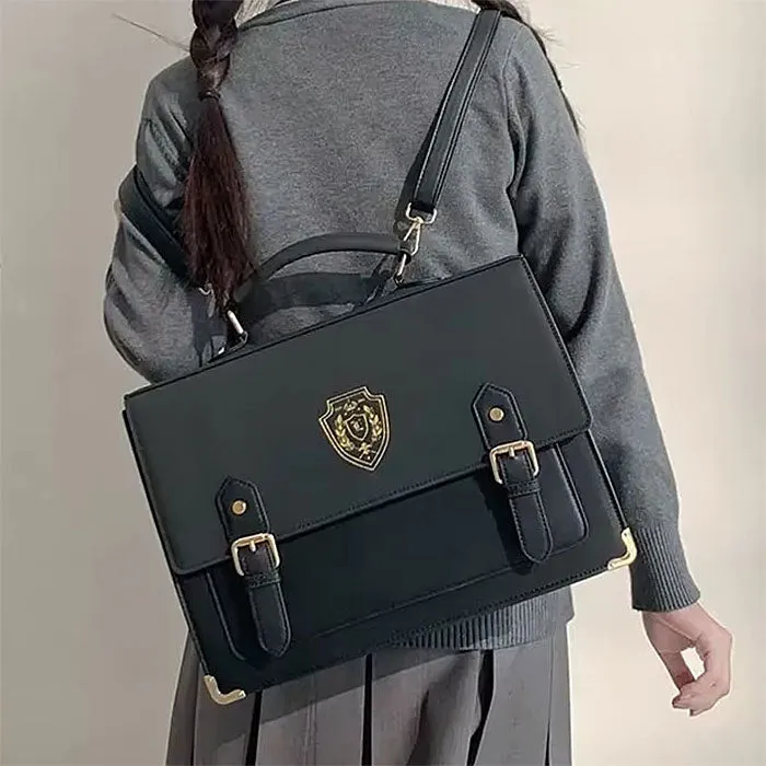 Dark Academia Messenger Bag