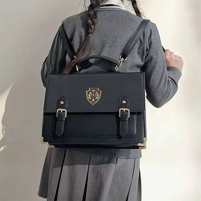 Dark Academia Messenger Bag