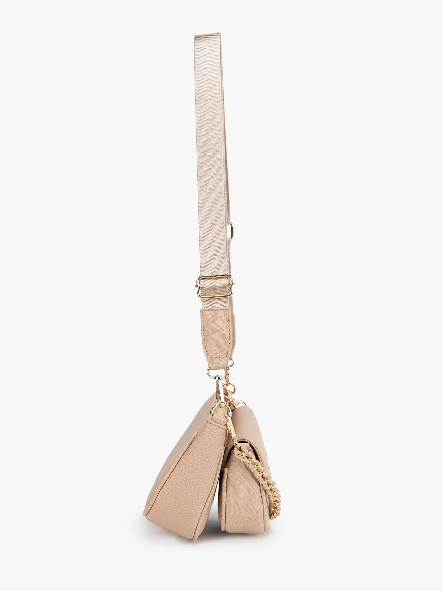 Double Pouchet Sling Bags