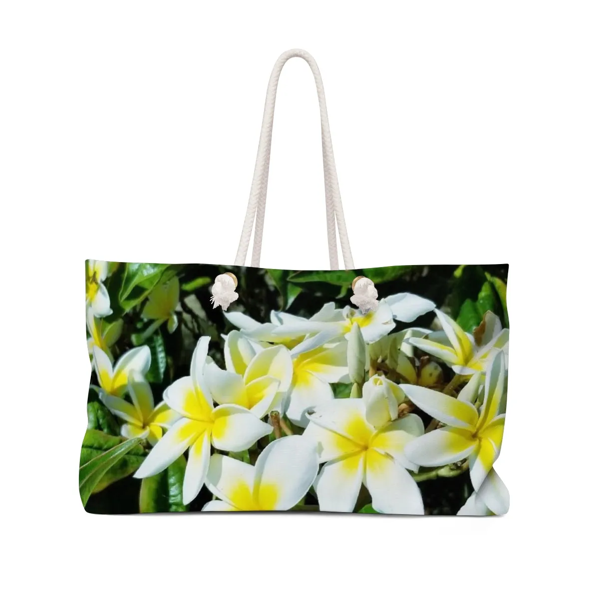 Islander Style Plumeria Weekender Bag by Lola