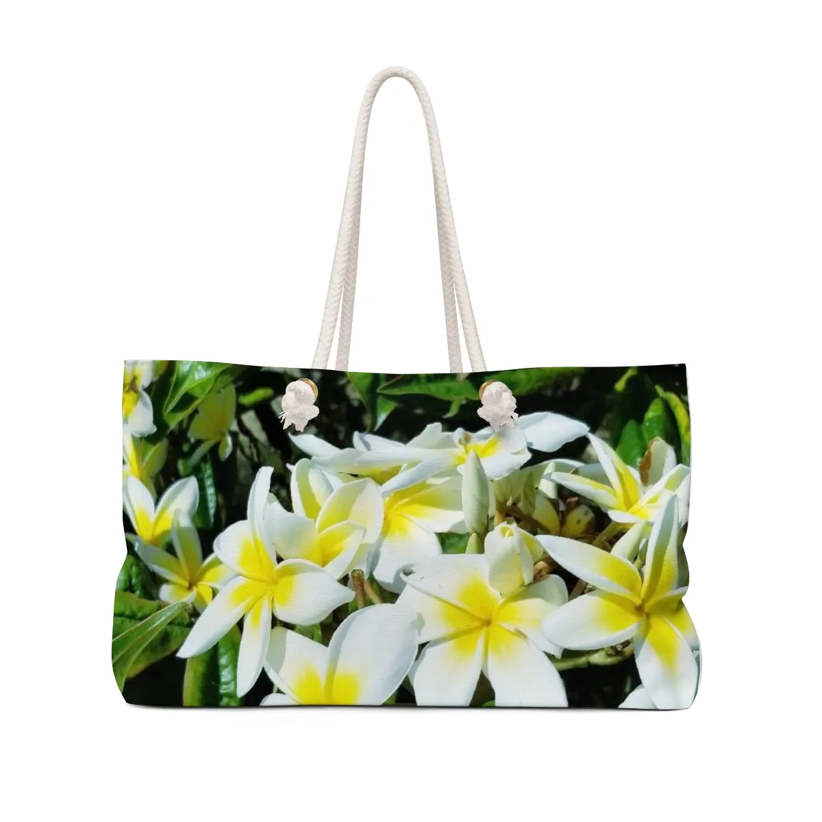 Islander Style Plumeria Weekender Bag by Lola