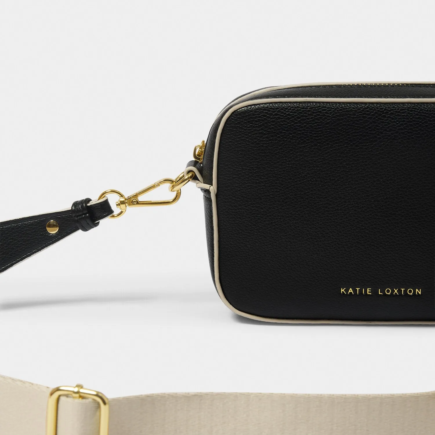 Katie Loxton Black Marni Mini Crossbody Bag KLB3650