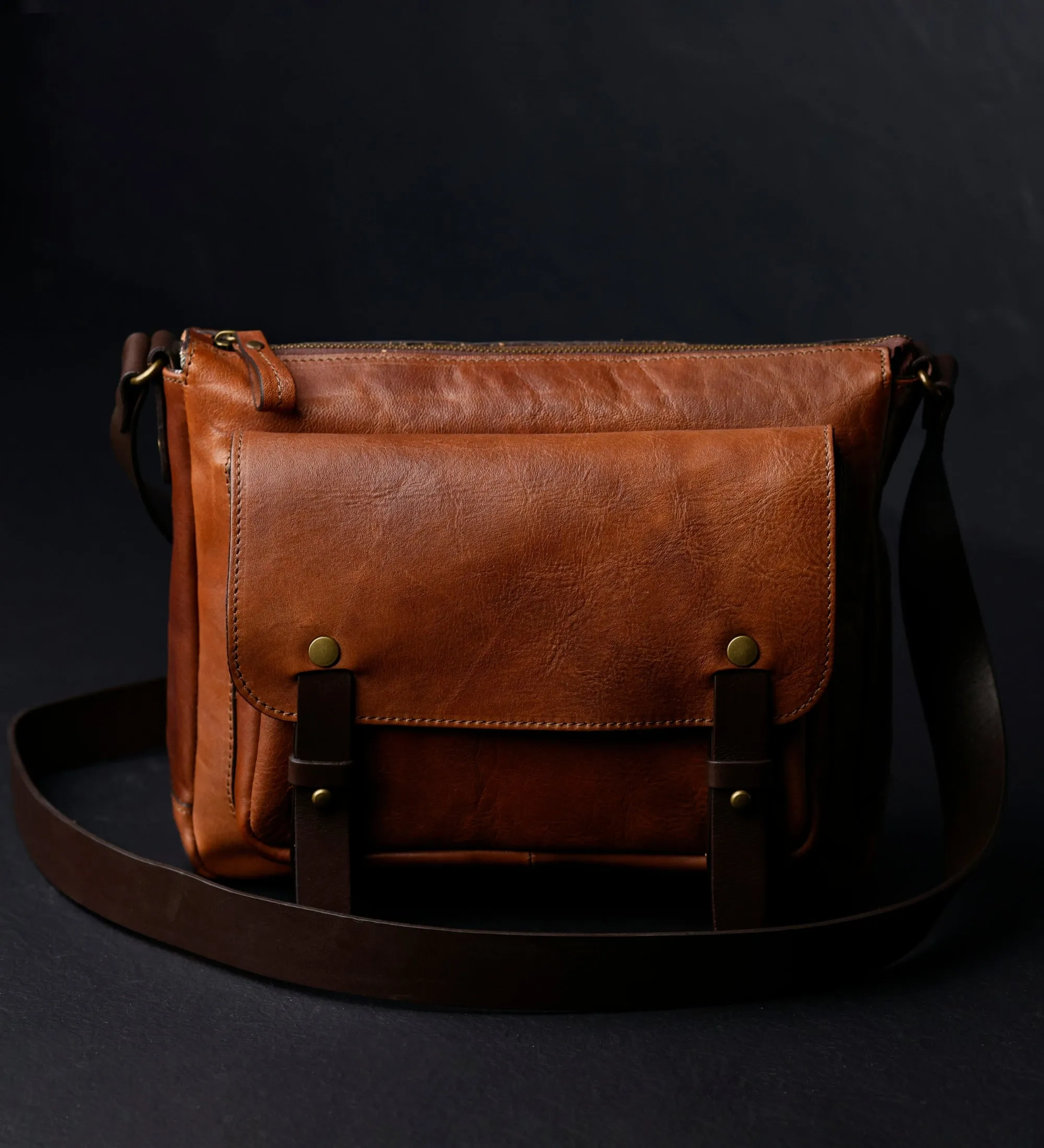 Leather Satchel Bag - Persuasion