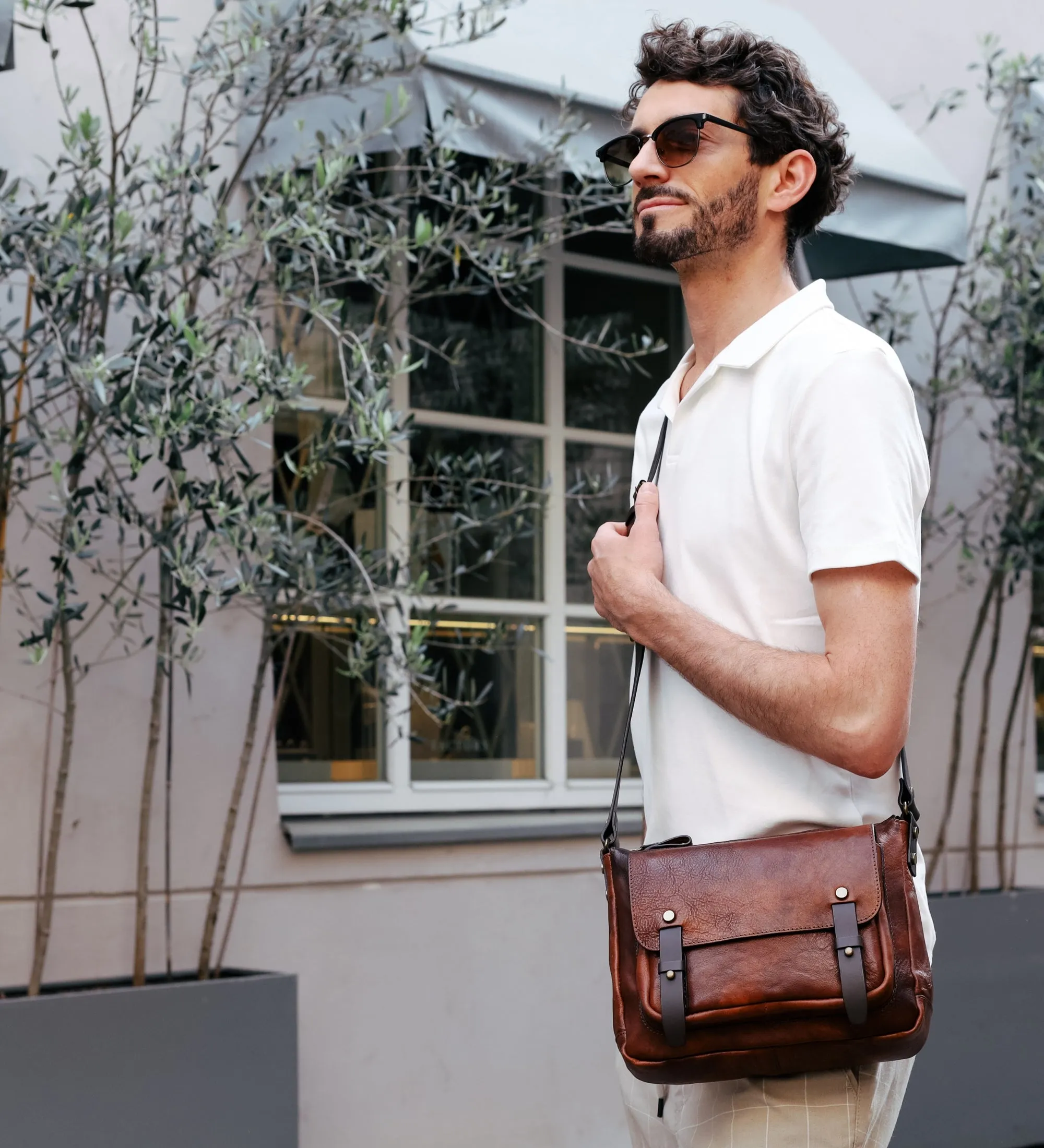 Leather Satchel Bag - Persuasion