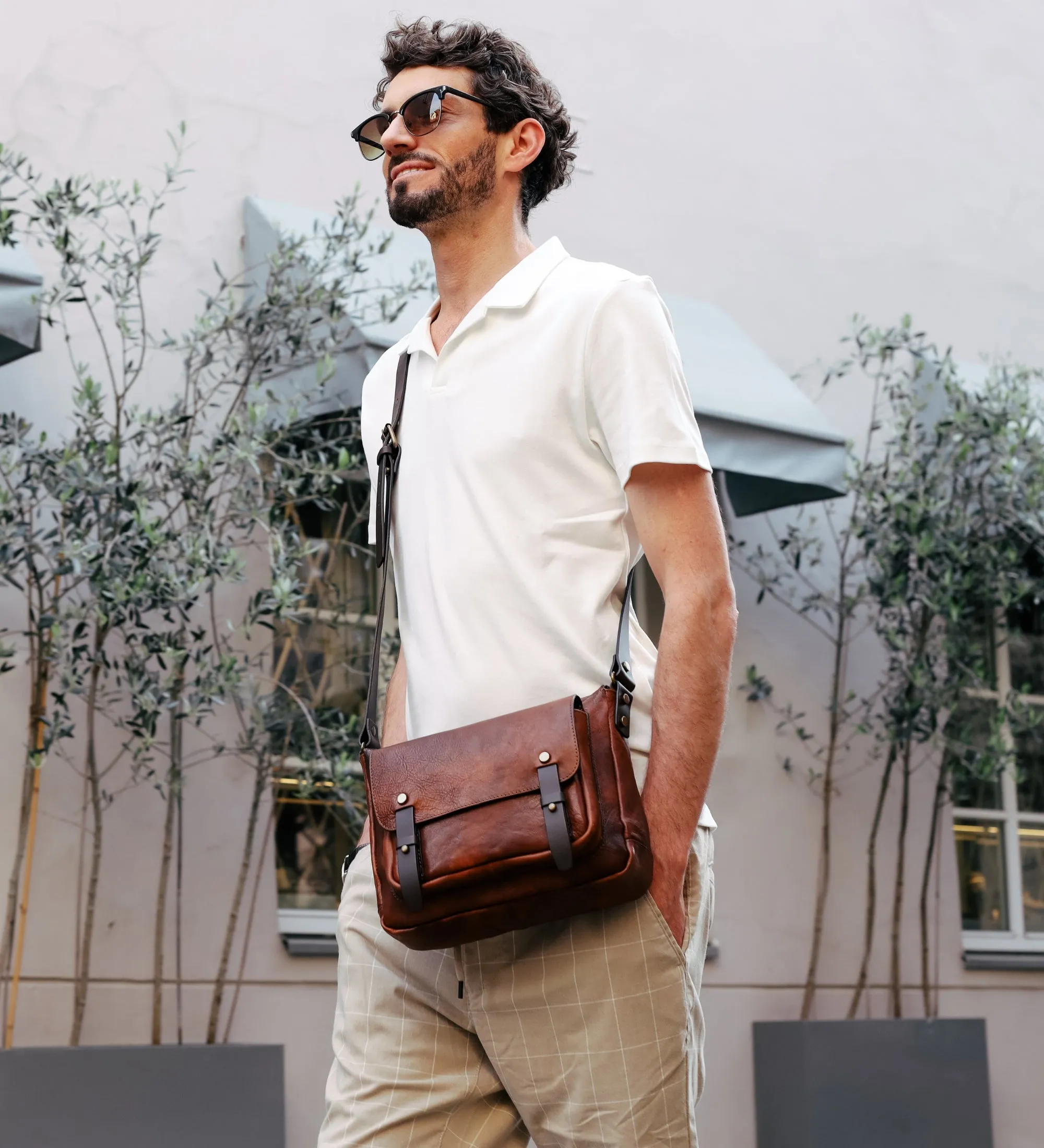 Leather Satchel Bag - Persuasion