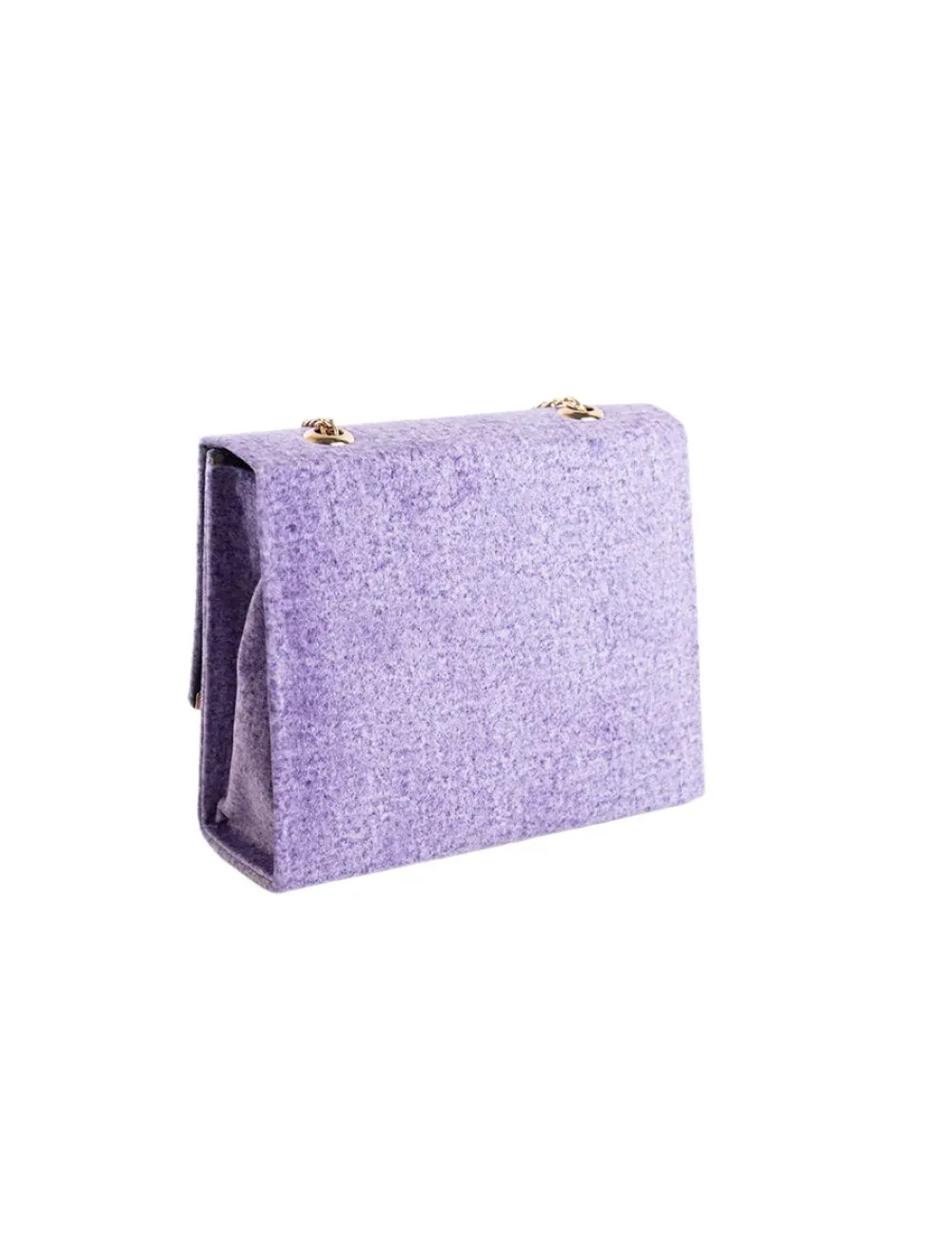 Lilac Textured Clutch