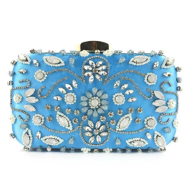 Luxy Moon Beaded Evening Clutches for Weddings