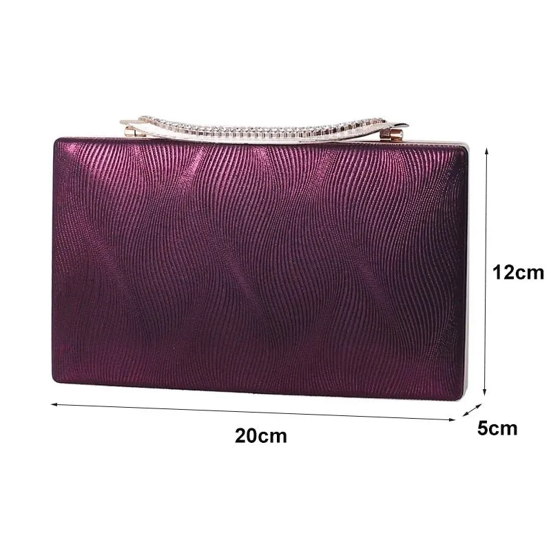 Luxy Moon Vintage Women Evening Clutch Wedding Party Chain Shoulder Bag