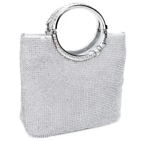 Luxy Moon Women's Handbag Rhinestone Evening Bags Wedding Clutch Purse