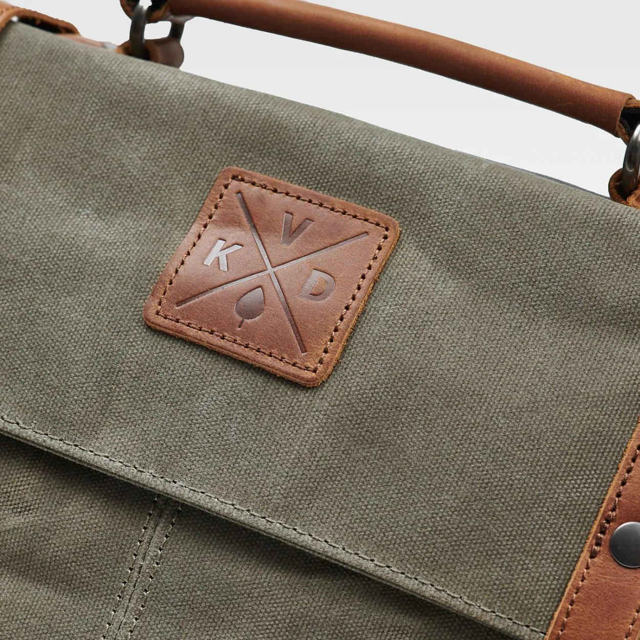 Mersey - Waxed Canvas Messenger Bag