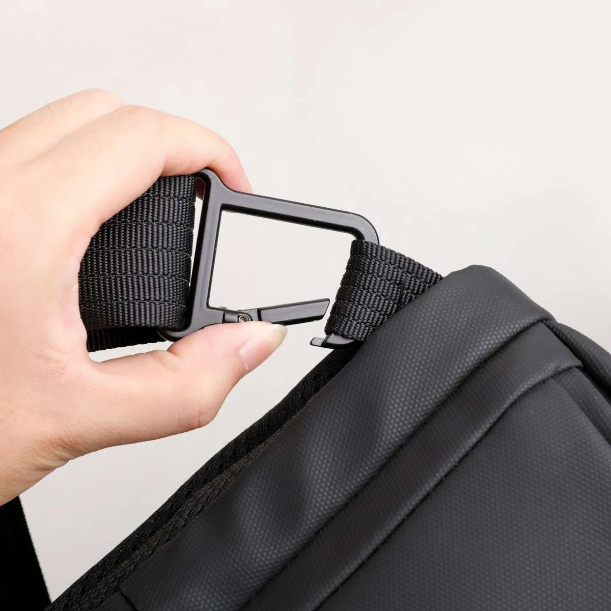 Mini Adventurer: Versatile Multifunctional Sling Bag Air-Flow Tech Anti-Theft Pocket Crossbody Bag