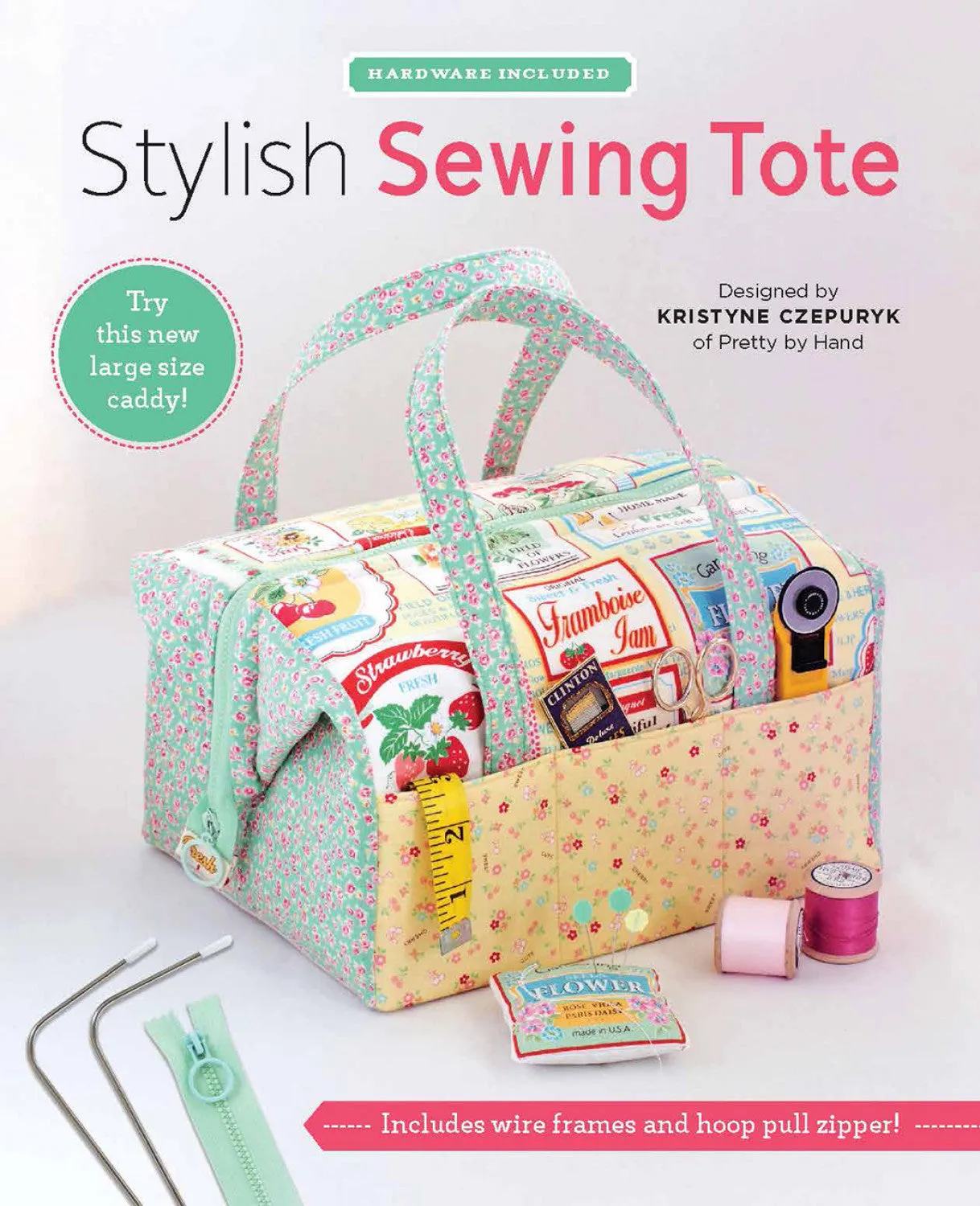 PATTERN, Stylish Sewing Tote   Hardware Kit