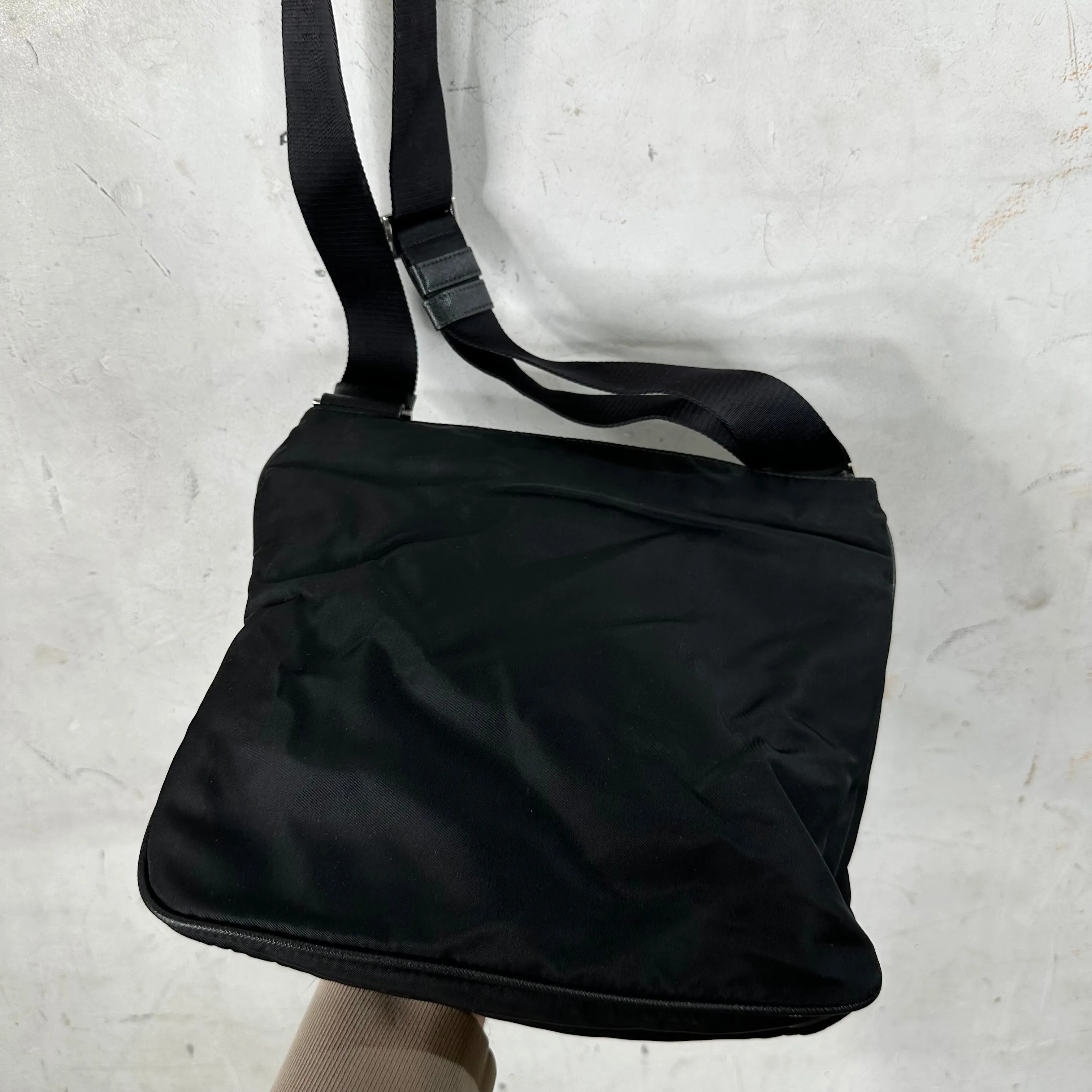 Prada Nylon Messenger Bag