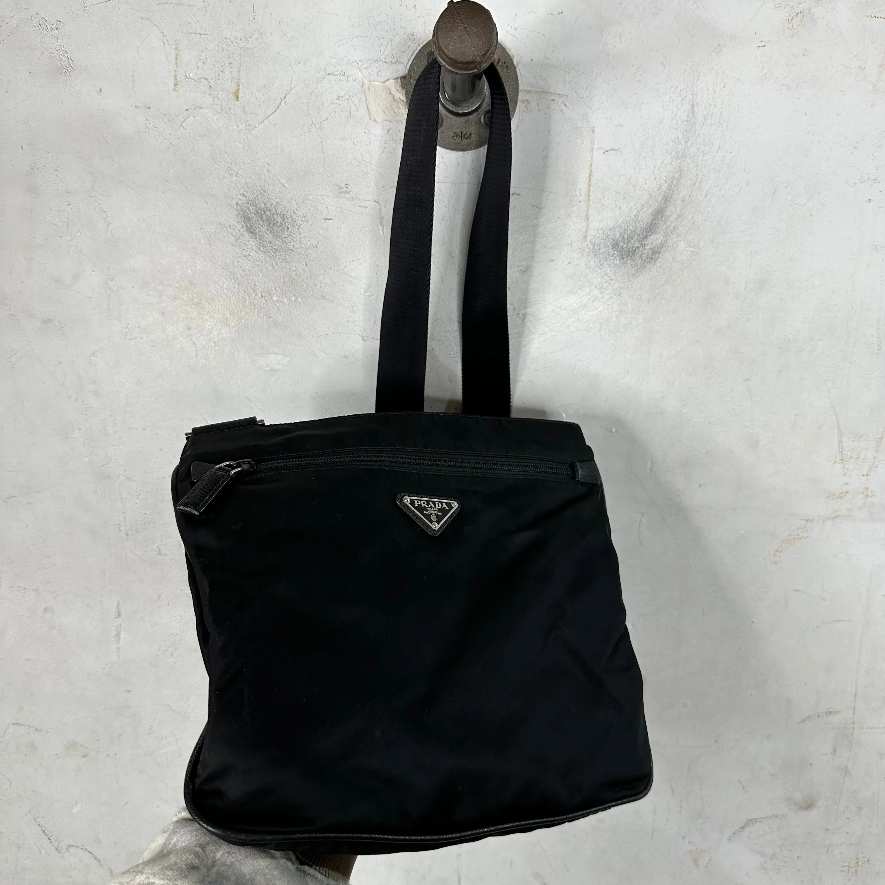 Prada Nylon Messenger Bag