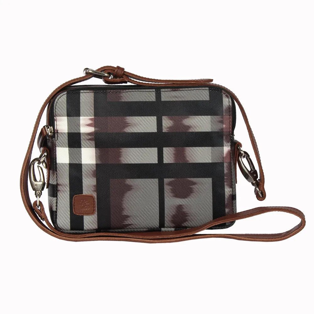 RL Sydney Crossbody Checkered Ladies Bag