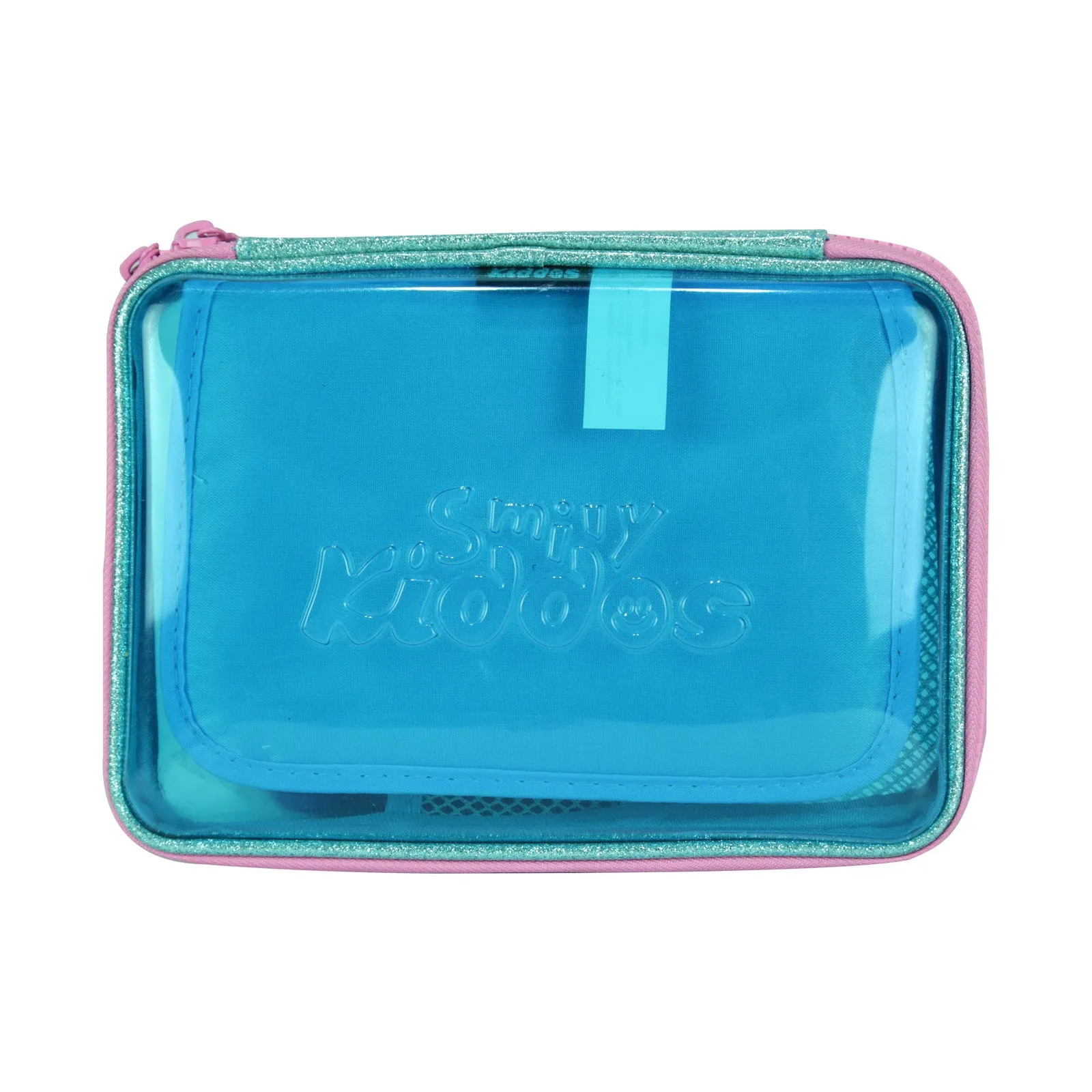 Smily Kiddos Pvc Pencil Case Light Blue