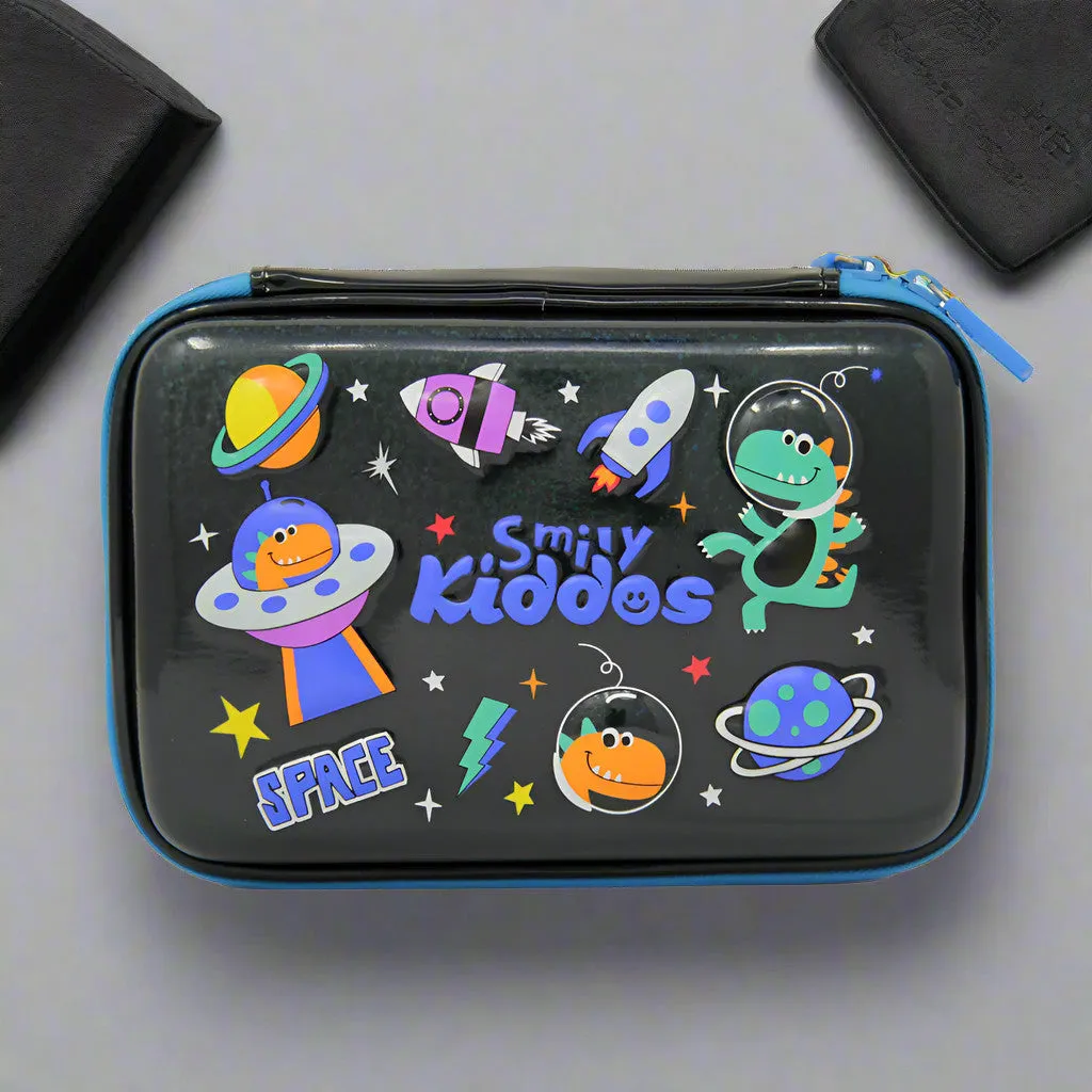 Smily Kiddos Sparkle Pencil Case Space Theme