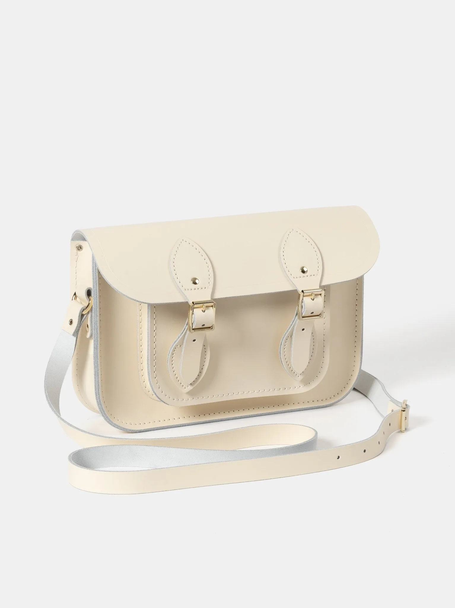 The 11 Inch Satchel - Vanilla