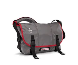 Timbuk2 D-Lux Bondage Messenger Bag Small - Gunmetal / Rev Red