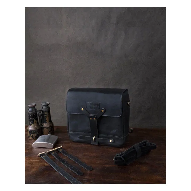 TRIP MACHINE MESSENGER BAG - BLACK