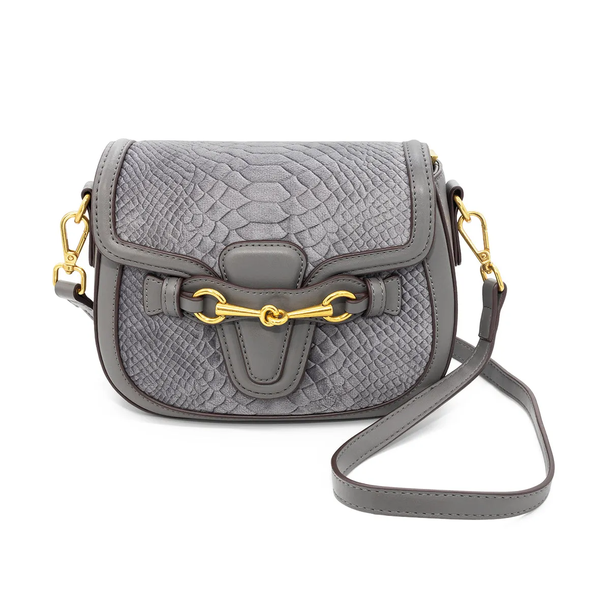 Velvet Bit Crossbody Bag