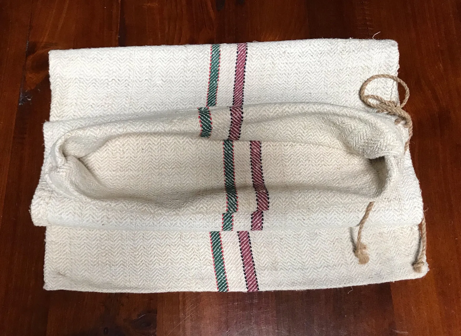 Vintage  Linen/Hemp  Grainsack 1940s  #3880c (Read Information About This Item)